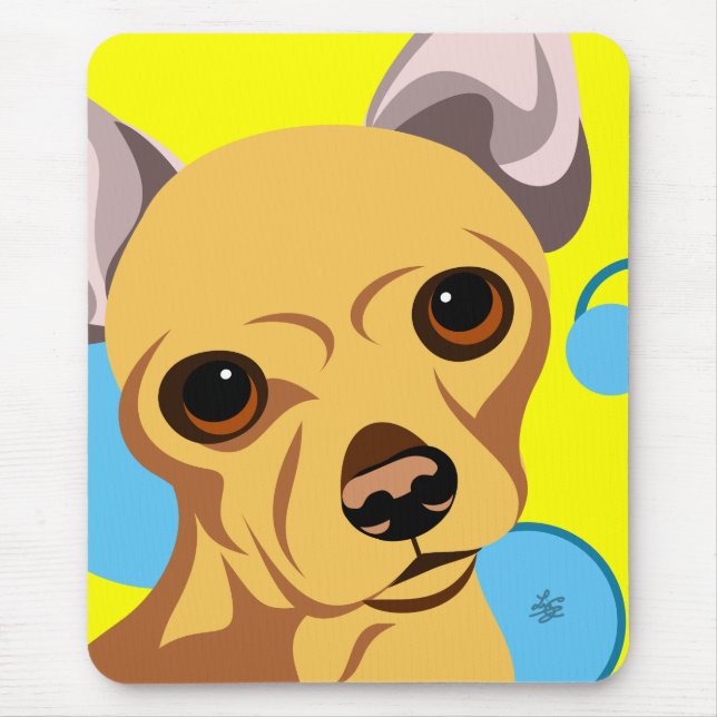 Mousepad Cachorro Chihuahua Fofo (Frente)