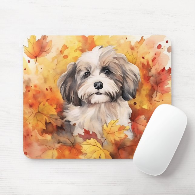 Mousepad Cachorro Cujo Havanês (Com mouse)