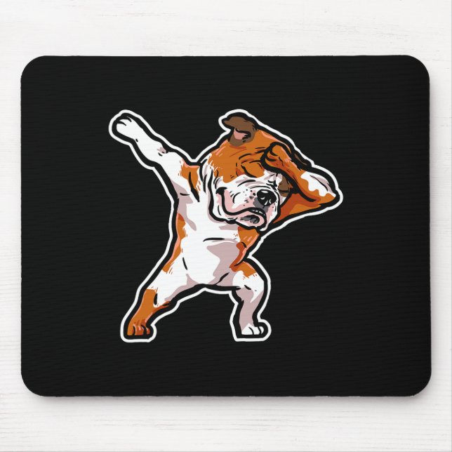 Mousepad Cachorro Dançarino Cachorro Dançando Inglês (Frente)