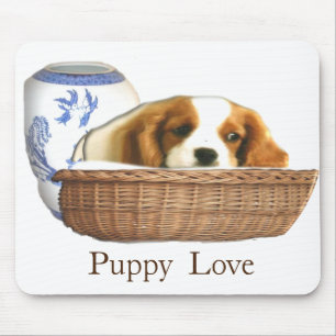 Mousepad Cachorro de cachorro num Pad do Mouse