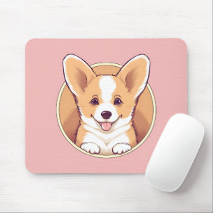 Mousepad Cachorro de Corgi em Pequim