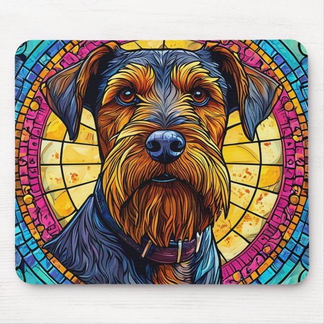 Mousepad Cachorro de desenho animado fofo (Frente)