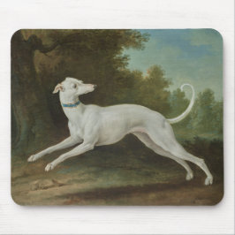 Mousepad Cachorro de Greyhound Branco (por Jean-Baptiste Ou