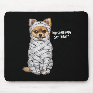 Mousepad Cachorro de Halloween Mamãe Pomerânia