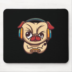 Mousepad Cachorro de Jogos Cachorro Jogo Pc Vídeo Jogo Comp