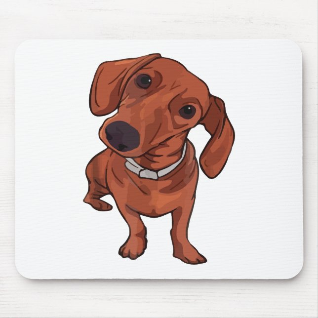 Mousepad Cachorro Engraçado, Pão Cachorro, Proprietário Cac (Frente)