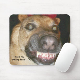 Mousepad Cachorro German shepherd Psicótico Este é o meu ro