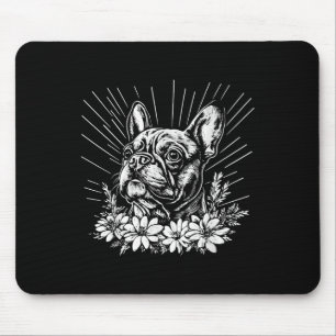 Mousepad Cachorro-Grande Francês Tatuagem de Estilo Retroat