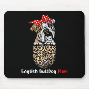 Mousepad Cachorro-Grande Mãe Cachorro-Bolsa Dia de as mães
