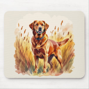 Mousepad Cachorro Labrador Retriever Fox Red