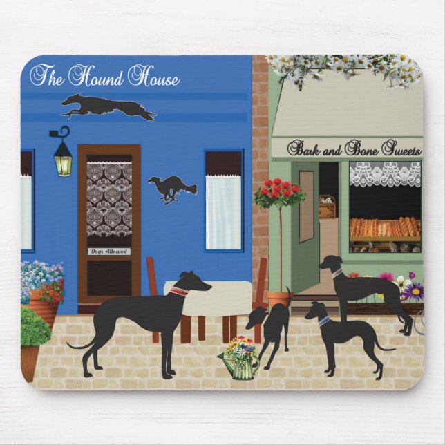 Mousepad Cachorro na Cidade  (Frente)
