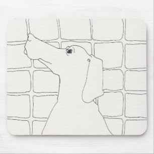 Mousepad Cachorro Original Desenho Chinês Cachorro Ano 2018