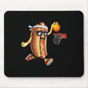 Mousepad Cachorro-Pão Jogando Basquete Sp
