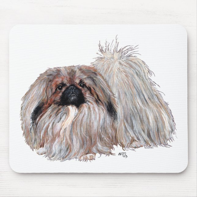 Mousepad Cachorro Pequinês em Pé (Frente)