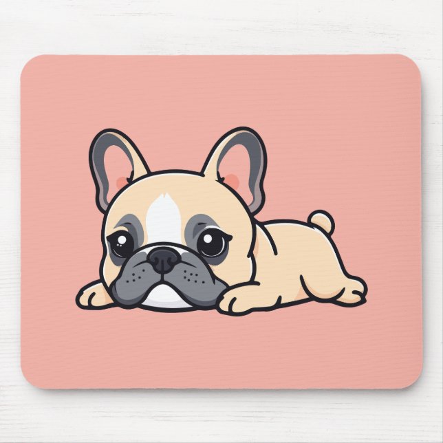 Mousepad Cachorro pug (Frente)