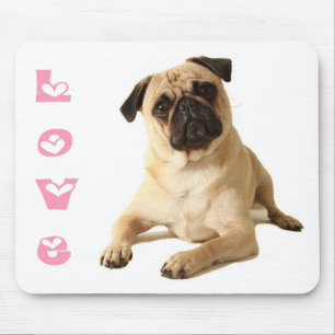 Mousepad Cachorro Pug Fofinho