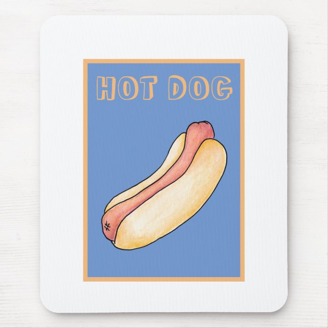 Mousepad Cachorro quente (Frente)