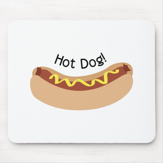 Mousepad Cachorro quente! (Frente)