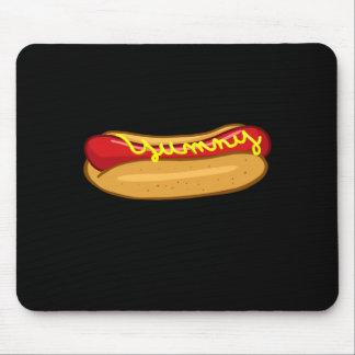 Mousepad Cachorro quente engraçado amante de cachorro quent
