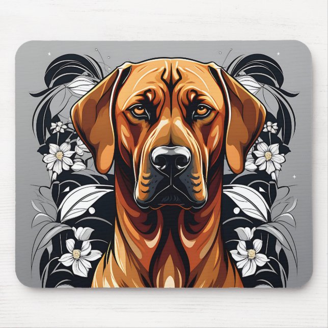 Mousepad Cachorro Ridgeback Elegante (Frente)