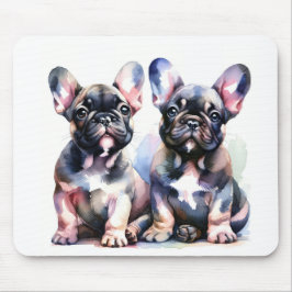 Mousepad Cachorros bonitos de Bulldog Francês