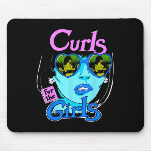 Mousepad Cachos Engraçados Para Meninas Levantamento de Pes