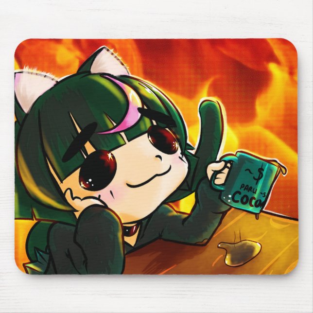 Mousepad Cachytan, tudo está bem (Frente)