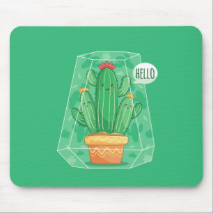 Mousepad cacto fofo