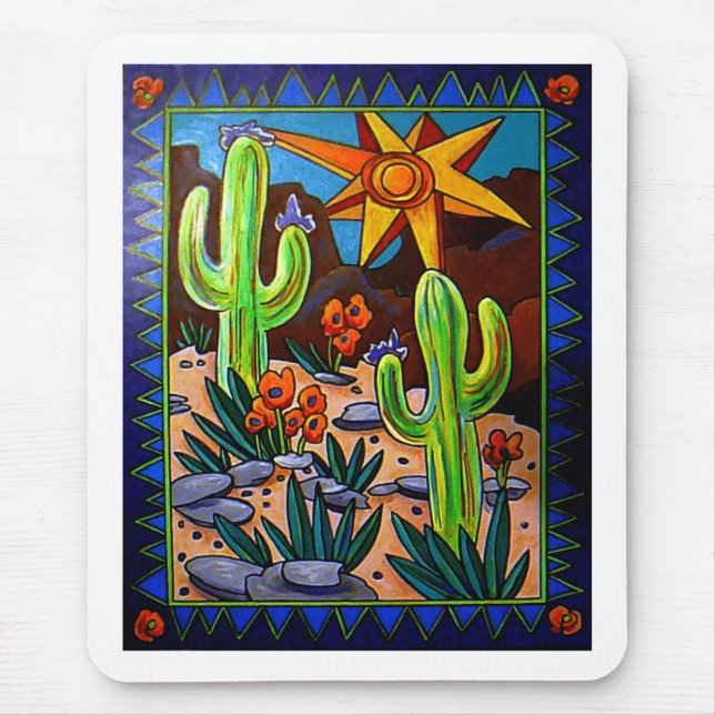 Mousepad Cacto no sudoeste (Frente)