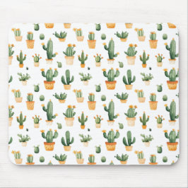 Mousepad Cactus Potado em Branco
