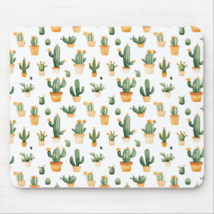 Mousepad Cactus Potado em Branco