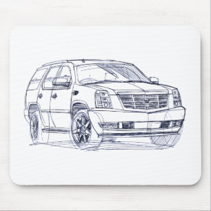 Mousepad Cad Escalade 2007