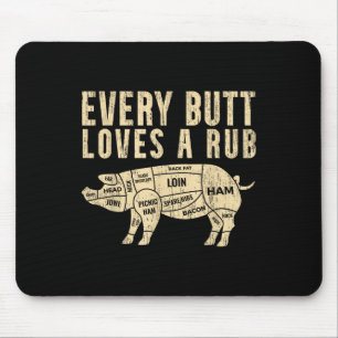 Mousepad Cada Bumbum Adora Um Borrão Para Um Fumante De Car
