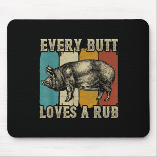 Mousepad Cada Bumbum Adora Um Porco De Churrasco De Carne D