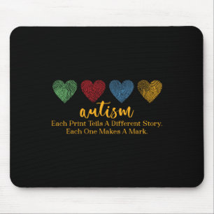 Mousepad Cada Impressão Diz Um Cabelo De Impressão Digital