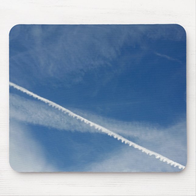 Mousepad cadarço branco no céu (Frente)