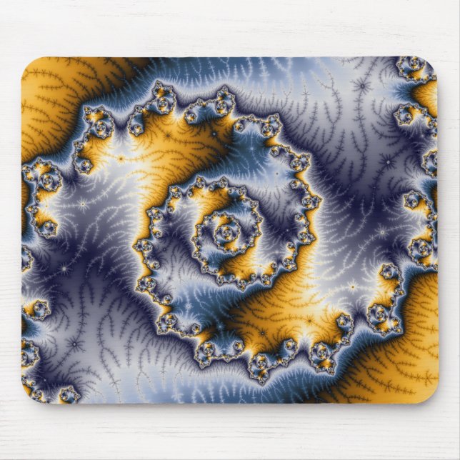 Mousepad Cadeia de Arte Fractal (Frente)