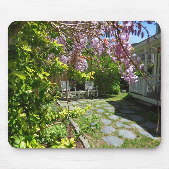 Mousepad Cadeias de Wisteria e Rocking - Vineyard de Martha (Frente)