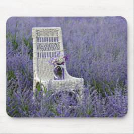 Mousepad Cadeira de vime em Sálvia Russa Roxa