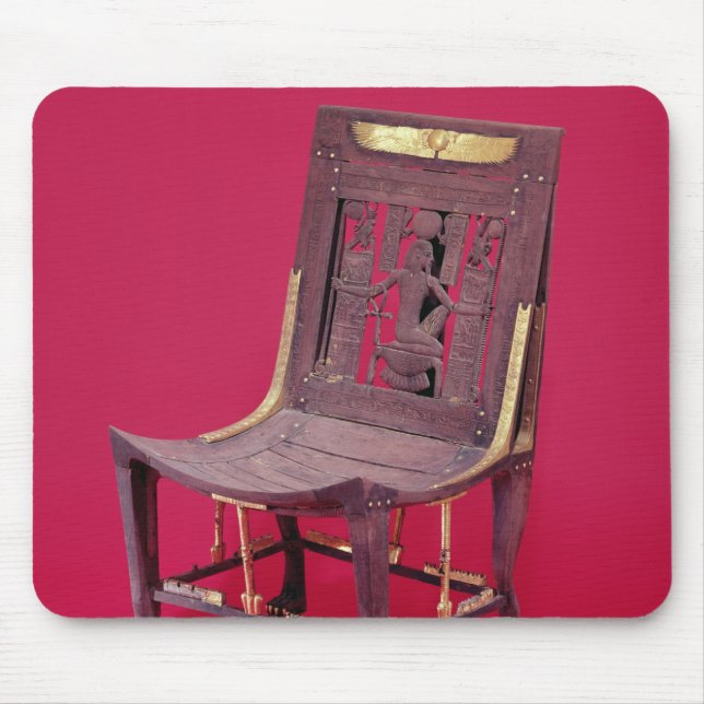 Mousepad Cadeira, do túmulo da descrição de Tutankhamun (Frente)