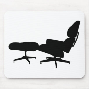 Mousepad Cadeira & otomano de sala de estar de Eames