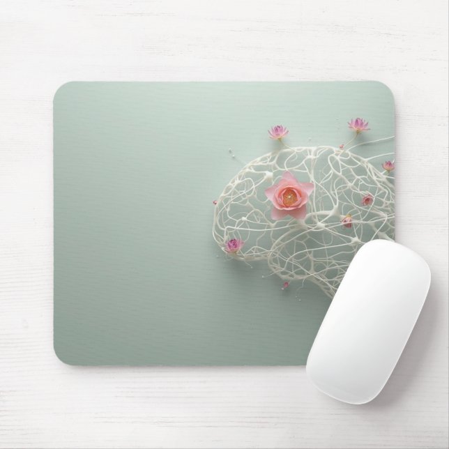 Mousepad Caderno de Arte para Crescimento em Saúde Mental (Com mouse)