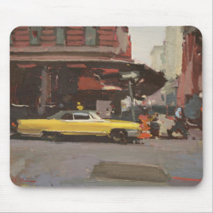 Mousepad Cadillac amarelo 2012