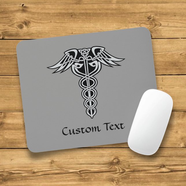 Mousepad Caduceu do Nó Celta (Criador carregado)