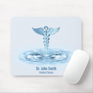 Mousepad Caduceus Caduceus Água Pica Hermes Rod