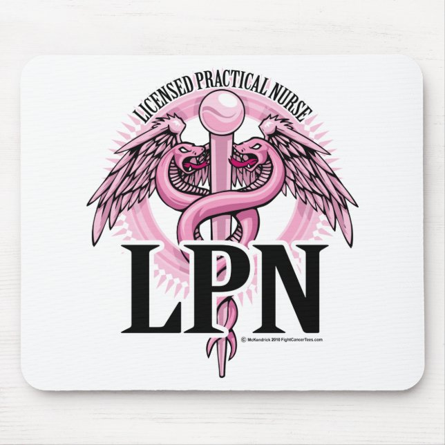 Mousepad Caduceus COR-DE-ROSA de LPN (Frente)
