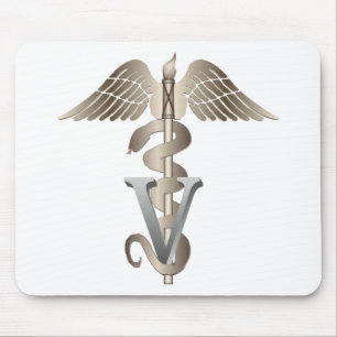 Mousepad Caduceus veterinário