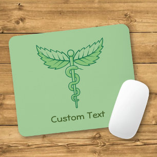 Mousepad Caduco com Folhas de Mouse