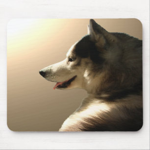 Mousepad Cães de trenó do Malamute dos presentes de