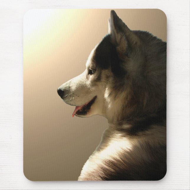 Mousepad Cães de trenó do Malamute dos presentes de (Frente)
